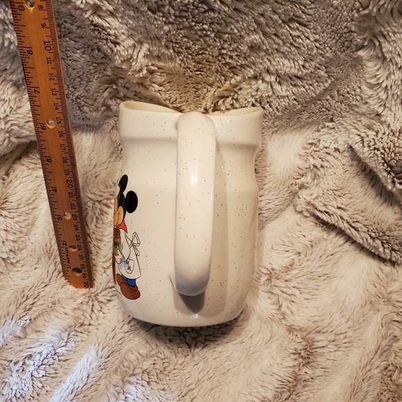 VTG WALT DISNEY MICKEY MOUSE Lemonade Stand Stoneware PITCHER BY TREASURE CRAFT - Picture 5 of 6